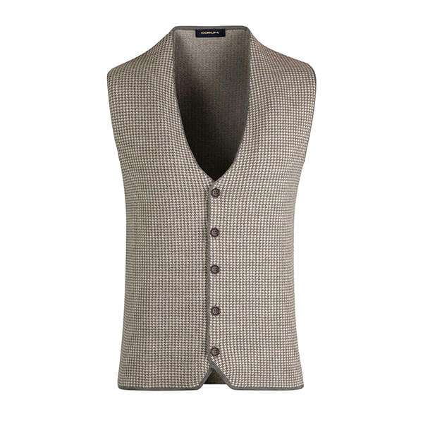 جلیقه مردانه کروم مدل بافت