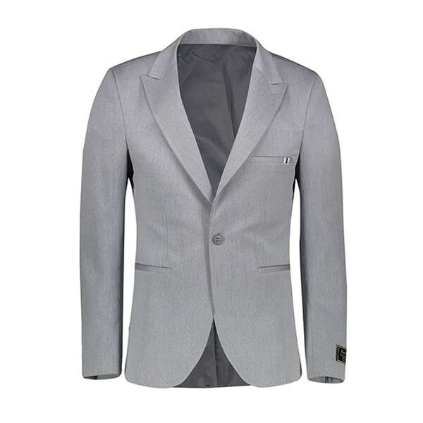 کت تک مردانه طوسی باینت